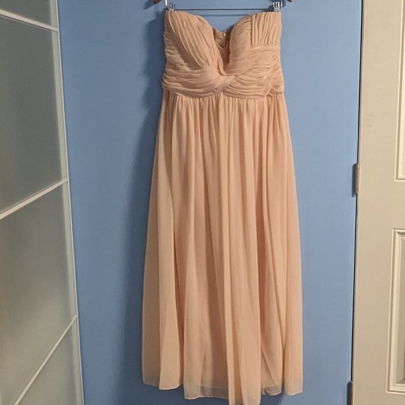 JS Boutique Sweetheart Floor-Length Chiffon - Picture 2 of 7